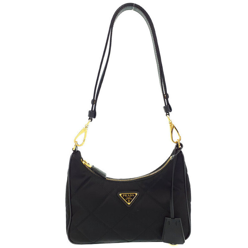 Prada ReEdition 1995 Quilted ReNylon Shoulder Bag Black
